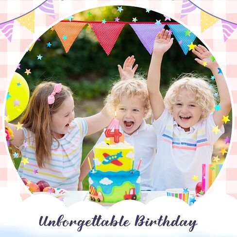 Pink Pig Candles Number Candle Birthday Cake Decorations Cake Cupcake Topper for Boy and Girl Birthday Decoration(Pink Red Number 3) in Saudi Arabia