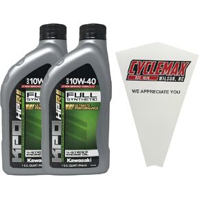 حزمة متوافقة مع Kawasaki KPO كاملة الاصطناعية 10W-40 OIL K61021-500-01Q in Saudi Arabia