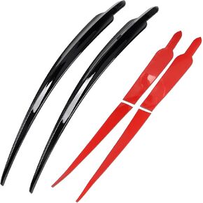 Motorcycle Chrome Rear Fender Accents Top Trim for Harley Touring Street Glide Trike FLHXXX 2010-2011 & Tri Glide Ultra Classic FLHTCUTG 2009-2022,1 Pair in Kuwait