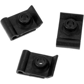 20pcs مقاطع التجنيب Nylon U Nut متوافقة مع بطانة Fender 28.5mmmx18.5mm pression 90179-05060 in Kuwait