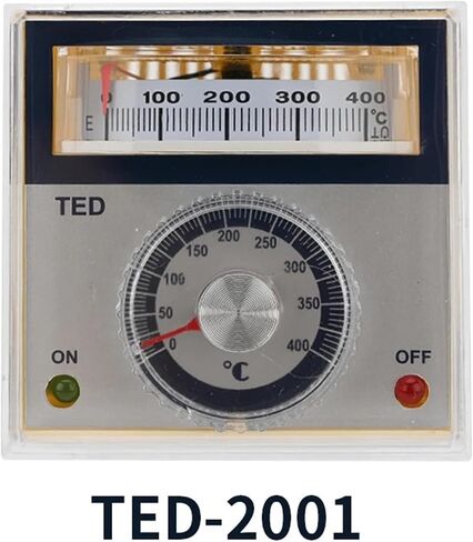 TED-2001 TEL72-9001X وحدة تحكم درجة الحرارة K Type Type Type Digital Pointer Thermostat 400 Celsius 220VAC 72*72MM (TEL-9001X TYPE K) in Kuwait