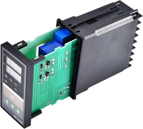 REX-C100 ترموستات 220V PT100 K J نوع thermocouple المدخلات العالمية SSR/ترحيل إخراج درجة حرارة PID منظم 1300 ℃ (REX-C100 SSR) in Saudi Arabia