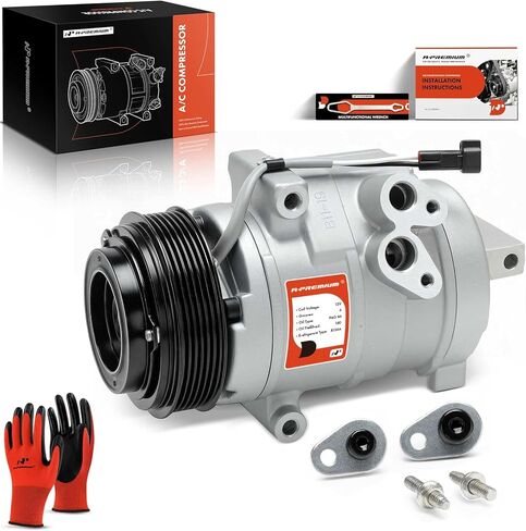 A-Premium Air Conditioner AC Compressor with Clutch Compatible with Ford Taurus 2008-2012, Taurus X 2008-2009, Flex 2009-2012, Lincoln MKS 2009-2012, MKT 2010-2012, Mercury Sable 2008-2009 in Saudi Arabia
