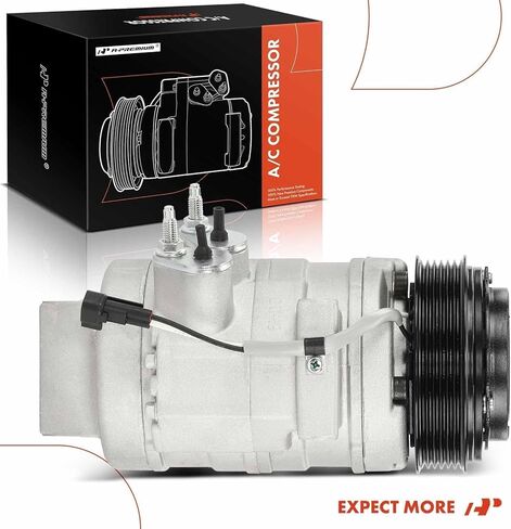 A-Premium Air Conditioner AC Compressor with Clutch Compatible with Ford Taurus 2008-2012, Taurus X 2008-2009, Flex 2009-2012, Lincoln MKS 2009-2012, MKT 2010-2012, Mercury Sable 2008-2009 in Saudi Arabia