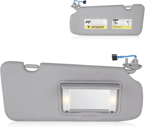 Sun Visor for Honda CRV 2017-2022, Right Passenger Side Grey SunVisor Replacement 83230TLAA12ZB in Saudi Arabia