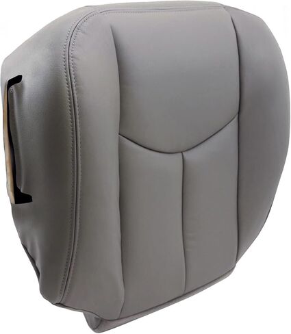 922 or 92i Pewter Gray Front Driver Side Bottom Replacement Microfiber Leather Seat Covers Compatible with Chevy Tahoe Suburban Silverado Avalanche Sierra Yukon 2003 2004 2005 2006 in Saudi Arabia
