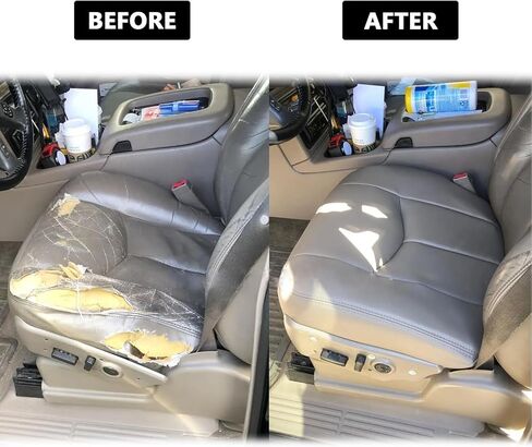 922 or 92i Pewter Gray Front Driver Side Bottom Replacement Microfiber Leather Seat Covers Compatible with Chevy Tahoe Suburban Silverado Avalanche Sierra Yukon 2003 2004 2005 2006 in Saudi Arabia