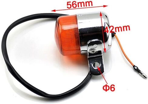 4pcs دراجة نارية انعطاف ضوء 12V مؤشر هرمي مؤشر مؤشر نارية لدراجة نارية لهوندا Z50 قرد chaly dax cf50 cf70 in Kuwait