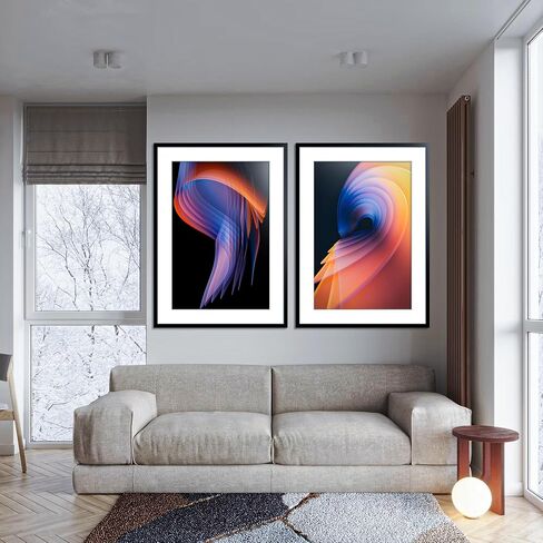24x36 Poster Frame Silver – Aluminum Poster Frames 24 x 36 Inches with Real Glass, Large Metal Photo Frames for Wall Display Vertical & Horizontal in Saudi Arabia