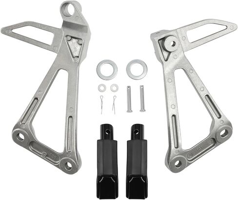 TCMT Footpegs Potpegs PEGS قوسين من أجل Honda CB500X 13-16 CB500F CBR500R 13-15 استبدال لـ 50715-MGZ-J00/50725-MGZ-J00 in Saudi Arabia