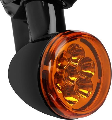 Turn Signal LED Spotlight Fog Light Bracket Harley Electra Glide 1997-2013 ، Road King 1994-2013 ، FLHX 2006-2013 ، FLHXXX 2010-2011 in Saudi Arabia