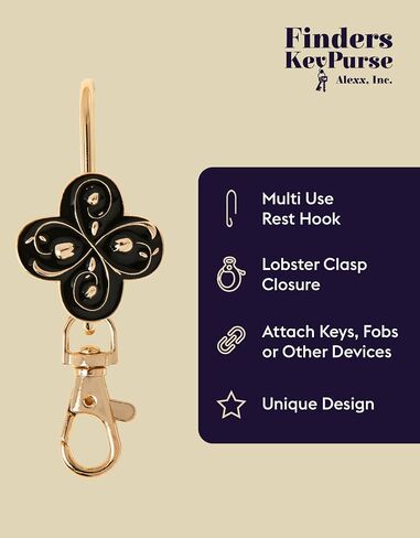 Women’s Bag Charm Key Finder, Car Keychain Hook, Cute Purse Organizer & Tote Bag Accessories, Gifts for Mom - Slim Pickings in Saudi Arabia