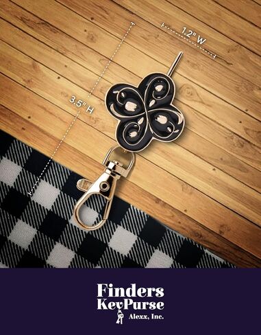Women’s Bag Charm Key Finder, Car Keychain Hook, Cute Purse Organizer & Tote Bag Accessories, Gifts for Mom - Slim Pickings in Saudi Arabia