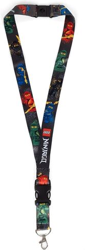 LEGO Lanyard, Neck Strap for Key Chains, Detachable Lanyard for Phone, Keys, ID Badge, with clasp and Quick Release Buckle, Rainbow Hearts in Kuwait