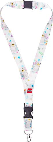 LEGO Lanyard, Neck Strap for Key Chains, Detachable Lanyard for Phone, Keys, ID Badge, with clasp and Quick Release Buckle, Rainbow Hearts in Kuwait