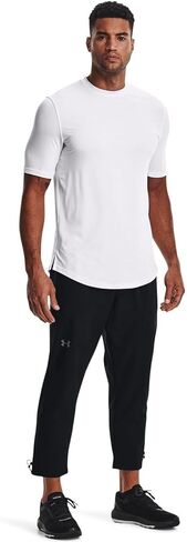Under Armour UA Unstoppable Crop Pant - 1370986-001 - Black/Pitch Gray in Saudi Arabia