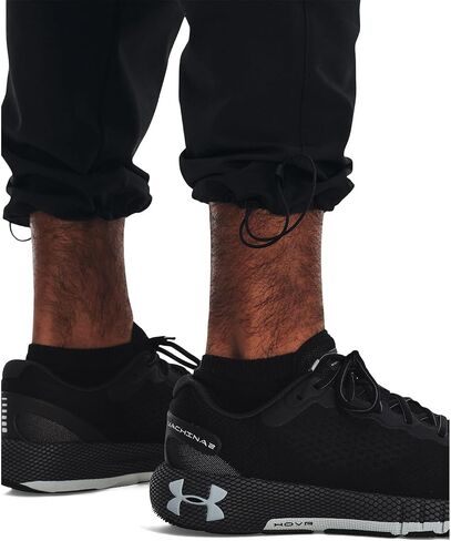 Under Armour UA Unstoppable Crop Pant - 1370986-001 - Black/Pitch Gray in Saudi Arabia