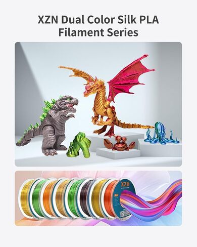Silk PLA Filament 1.75mm, Clog-Free Shiny Silk Pink Magenta 1kg Spool (2.2lbs), Dimensional Accuracy +/- 0.03 mm in Kuwait