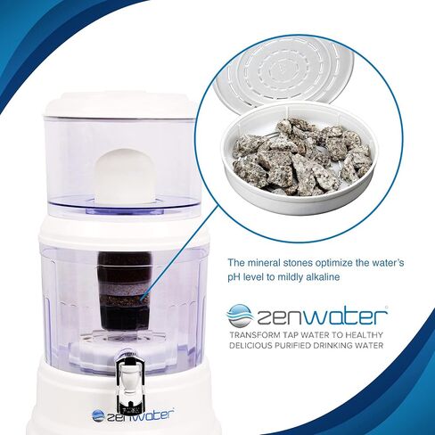 5-Stage Mineral Cartridge Replacement for Countertop Water Filter System in Saudi Arabia