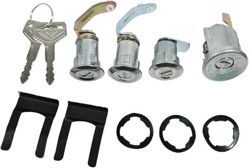 Ignition Cylinder Lock with Keys Set, 69005-90316 Ignition Switch Door Lock Cylinder Set Fits for Land Cruiser FJ40 FJ43 FJ45 BJ40 in Saudi Arabia