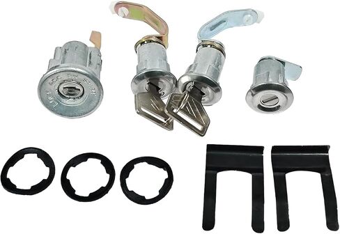 Ignition Cylinder Lock with Keys Set, 69005-90316 Ignition Switch Door Lock Cylinder Set Fits for Land Cruiser FJ40 FJ43 FJ45 BJ40 in Saudi Arabia