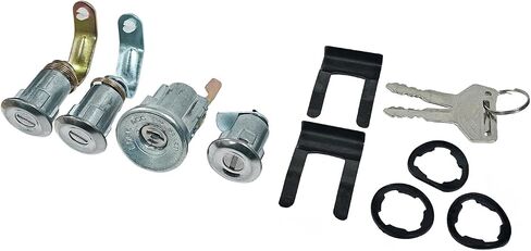 Ignition Cylinder Lock with Keys Set, 69005-90316 Ignition Switch Door Lock Cylinder Set Fits for Land Cruiser FJ40 FJ43 FJ45 BJ40 in Saudi Arabia