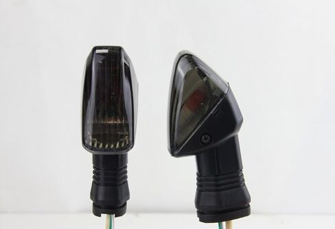 إشارات انعطاف الدراجات النارية-Light Amber Light ، 12V ، مؤشر مؤشر LED مضاد للضوء مضاد للماء يناسب Kawasaki KLR 650 08-17 / NINJA 650R 06-08 / NINJA ZX-6R 07-12 / Z750S 2005-2006 / Z750 07-09 (زوج) in Saudi Arabia