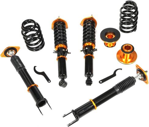مجموعة OCPTY Coilovers Supension Unding طقم قابلة للتعديل قابلة للتعديل لفائف الينابيع الينابيع الصدمة لعام 2009 2010 2011 370Z in Saudi Arabia