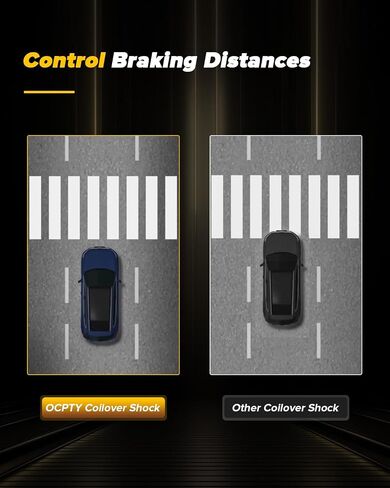مجموعة OCPTY Coilovers Supension Unding طقم قابلة للتعديل قابلة للتعديل لفائف الينابيع الينابيع الصدمة لعام 2009 2010 2011 370Z in Saudi Arabia