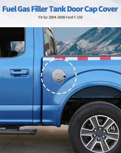 ل F150 باب حشو الوقود غطاء تغليف خزان الغاز الأسود لفورد F150 2004 2005 2006 2007 2008 حشو الوقود غطاء الغاز غطاء الباب الإسكان غطاء الباب عدة الملحقات الخارجية in Kuwait
