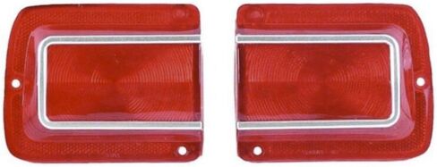 2pcs مجموعة مجموعة Light Light Hardtop Lamp Lens for Chevy لـ Chevelle 1965 TL65AN in Kuwait