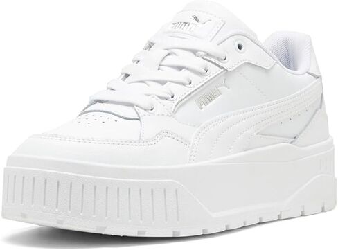 حذاء رياضي نسائي من PUMA Karmen II Idol، جلد سويدي أسود، 6.5 in Saudi Arabia