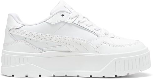 حذاء رياضي نسائي من PUMA Karmen II Idol، جلد سويدي أسود، 6.5 in Saudi Arabia