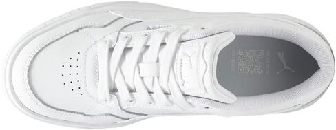 حذاء رياضي نسائي من PUMA Karmen II Idol، جلد سويدي أسود، 6.5 in Saudi Arabia