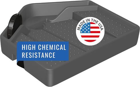 DENIOS® IBC Tote Funnel - Premium IBC Funnel chemically Resistant Polyethylene in Grey – 1x - Large - Made in USA in Kuwait