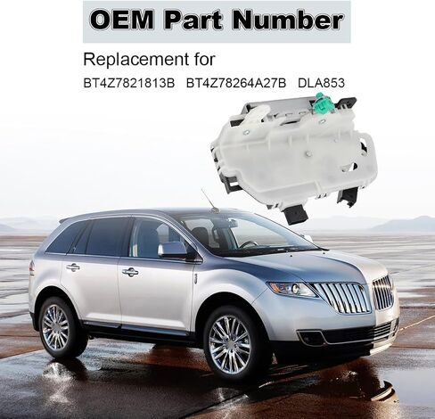 Front Left Driver Side Door Lock Latch Actuator Assembly Compatible with Lincoln MKX 2011-2015 Ford Edge 2007-2015 Door Latch Assembly Replacement for BT4Z7821813B BT4Z78264A27B DLA853 in Saudi Arabia