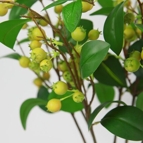 CHIAVE Artificial Berries Simulation Flowers Lifelike Berries - 8 pcs -Pink in Kuwait