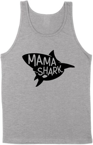 Mama Shark Tank Top Unisex in Kuwait