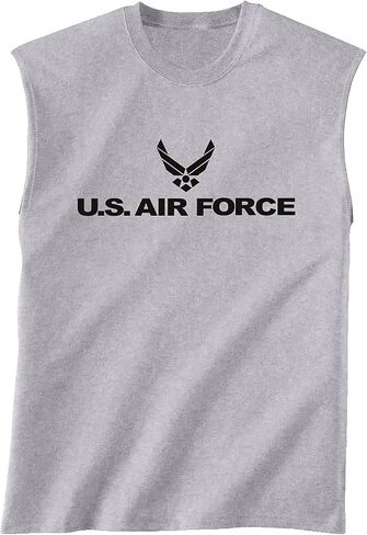 Air Force Sleeveless T-Shirt in Gray in Saudi Arabia