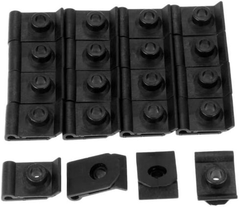 20pcs Nylon U Nut Retainer Clips Compatible with Fender Liner 28.5mmx18.5mm Replacement Parts 90179-05060 in Saudi Arabia