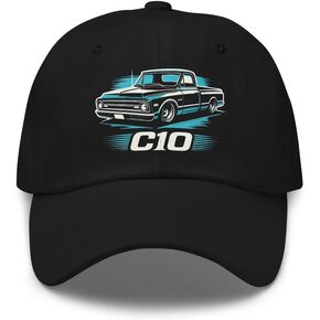 Aqua Teal Vintage Chevy C10 Truck Dad Hat – Classic Pickup Design for Car Enthusiasts in Saudi Arabia