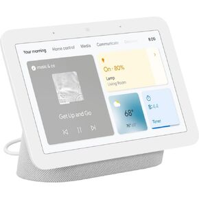 Google Nest Hub (الجيل الثاني) شاشة مقاس 7 بوصات، الجيل الثاني (Slate)، GA01331-INTL in Kuwait