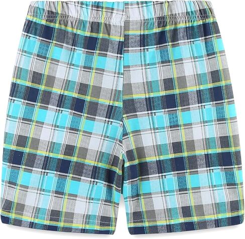 HILEELANG Toddler Boy Short Sets Easter Summer Cotton Casual White Rainbow Tee Blue Adjust Shorts Outfits Clothing 4T in Kuwait