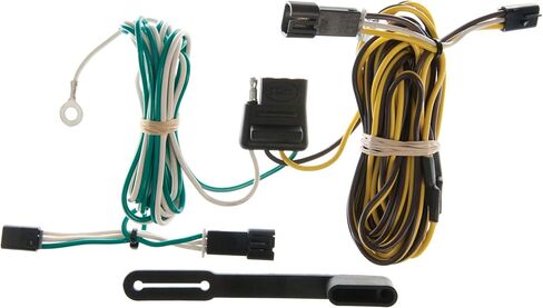 CURT 55338 Vehicle-Side Custom 4-Pin Trailer Wiring Harness, Fits Select Chevrolet G10, G20, G30, GMC G1500, G2500, G3500 in Saudi Arabia