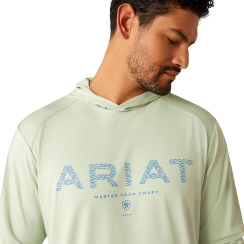ARIAT Men's Rebar Sunblocker Craft Hooded T-Shirt in Saudi Arabia