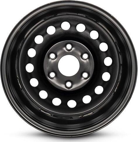 For 2007-2020 GMC Yukon XL 1500 17 Inch Painted Black Rim - OE Direct Replacement - Road Ready Car Wheel in Saudi Arabia