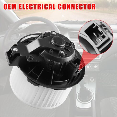 AC Blower Motor Fan Replacement Fits for 2012-2019 for Ford Explorer, Flex, Taurus, Police Interceptor Sedan Utility, for Lincoln MKS/MKT- HVAC Heater Blower Motor Assembly Front, Replace 700274 in Kuwait