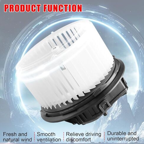 AC Blower Motor Fan Replacement Fits for 2012-2019 for Ford Explorer, Flex, Taurus, Police Interceptor Sedan Utility, for Lincoln MKS/MKT- HVAC Heater Blower Motor Assembly Front, Replace 700274 in Kuwait