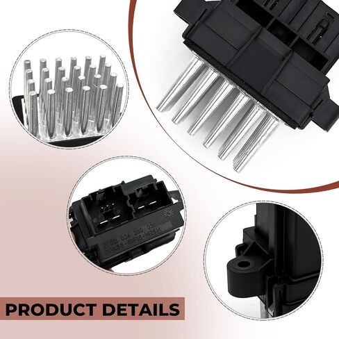 HVAC سخان HETER BLOWER MOTOR KIT متوافقة مع بويك GMC دودج كرايسلر تشيفي كاديلاك يحل محل 15141283 13598134 in Saudi Arabia