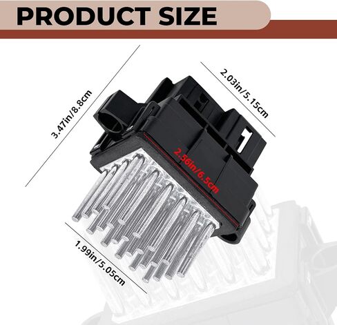 HVAC سخان HETER BLOWER MOTOR KIT متوافقة مع بويك GMC دودج كرايسلر تشيفي كاديلاك يحل محل 15141283 13598134 in Saudi Arabia